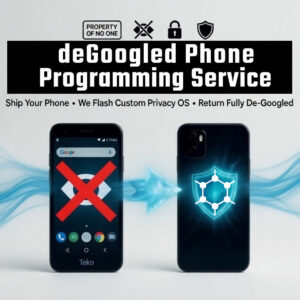 PIXEL-deGoogled-Phone-Programming-Service