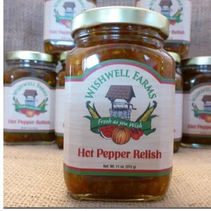 Wishwell Farms Hot Pepper Relish