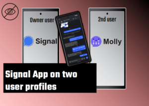 Use same Signal account on TWO User Profiles