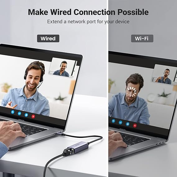 USB C to Ethernet Adapter 2 USB C to Ethernet Adapter - Image 2