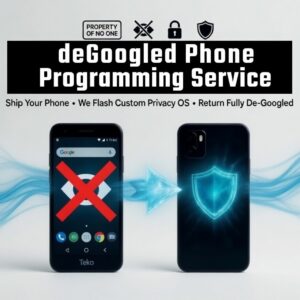 deGoogled-Phone-Programming-Service
